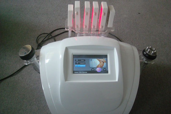 Face Body Lipo Laser Slimming Machine Color Touch Screen For Skin Care