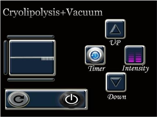 Multi-polar RF Cavitation Cryolipolysis Slimming Machine Strong Sonic Instrument Negative