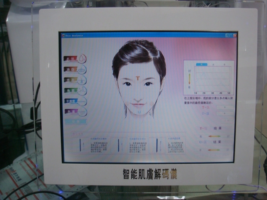 Digital-Touch Screen Haut-Analyse-Maschine für Haut-Entdeckung